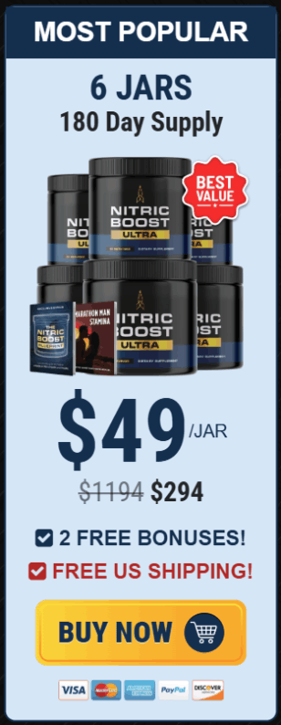 Nitric Boost 6 bottle